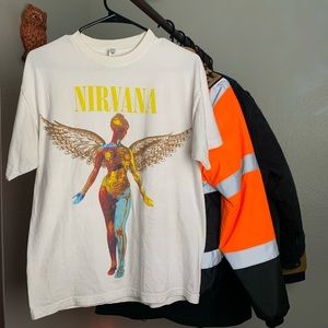 Nirvana “In Utero” Concert Tee